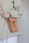 Vegetable Tanned Leather Classic Satchel - Honey